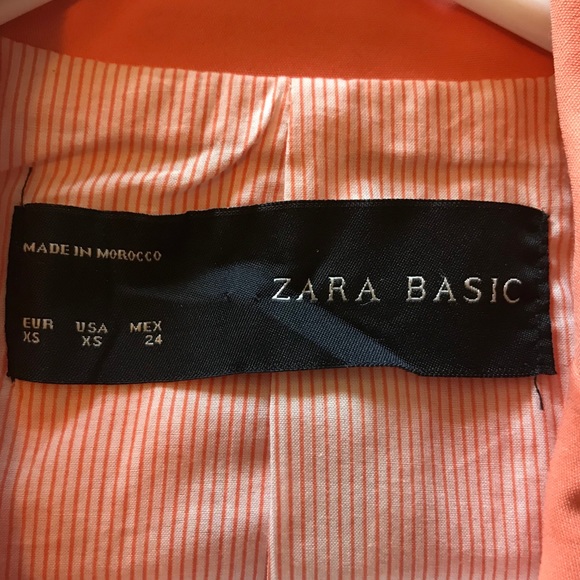 Zara Basic Single Button Blazer - Picture 5 of 5